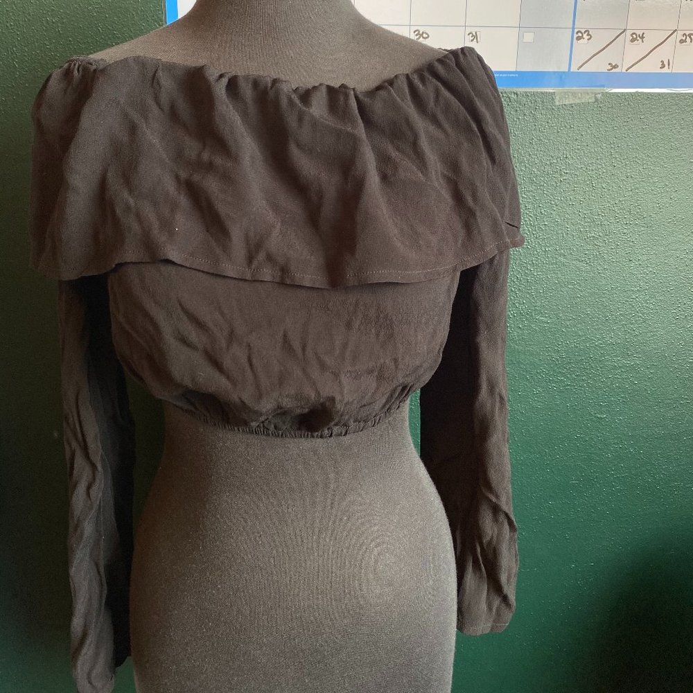 Urban Outfitter's off the shoulder crop top